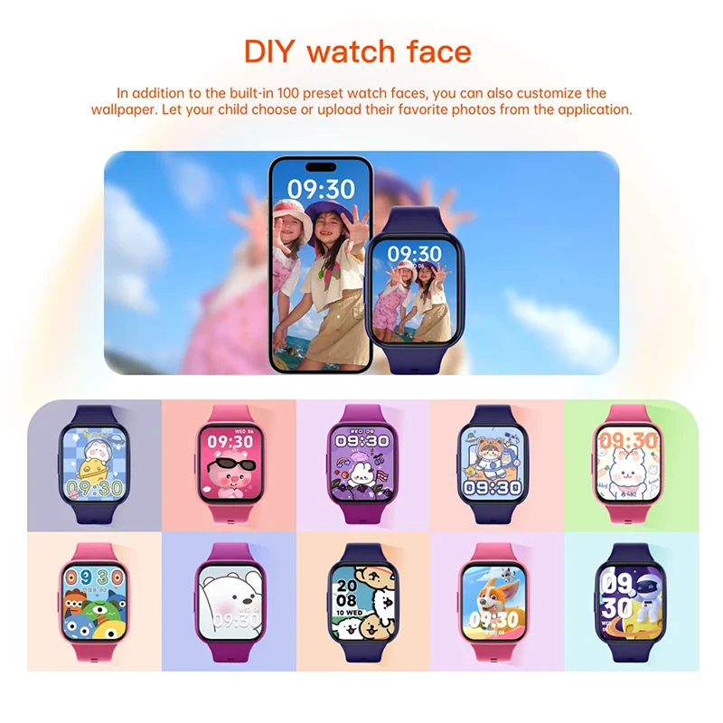 Smartwatch Watches Birthday Gift For Girls - 学生スマートウォッチキッズボーイチャイルドウォッチ教育スマートウォッチおもちゃスマートウォッチ子供のための歩数計女の子の誕生日ギフト