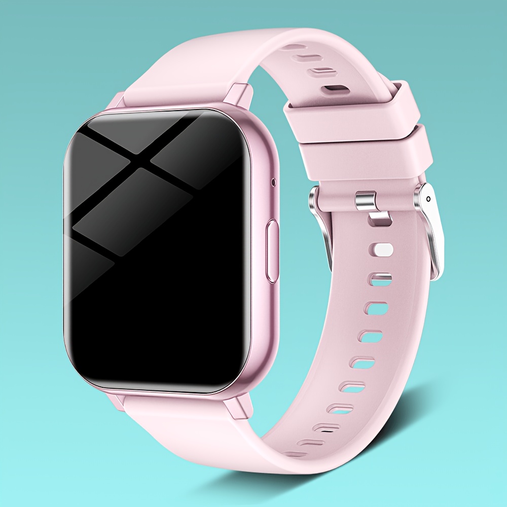 Smartwatch Watches Wallpaper - 1.83インチHDスクエアスクリーン/ワイヤレス通話/260mAhバッテリー/音声アシスタント/壁紙自由自在/複数のスポーツモード/ファッショナブル