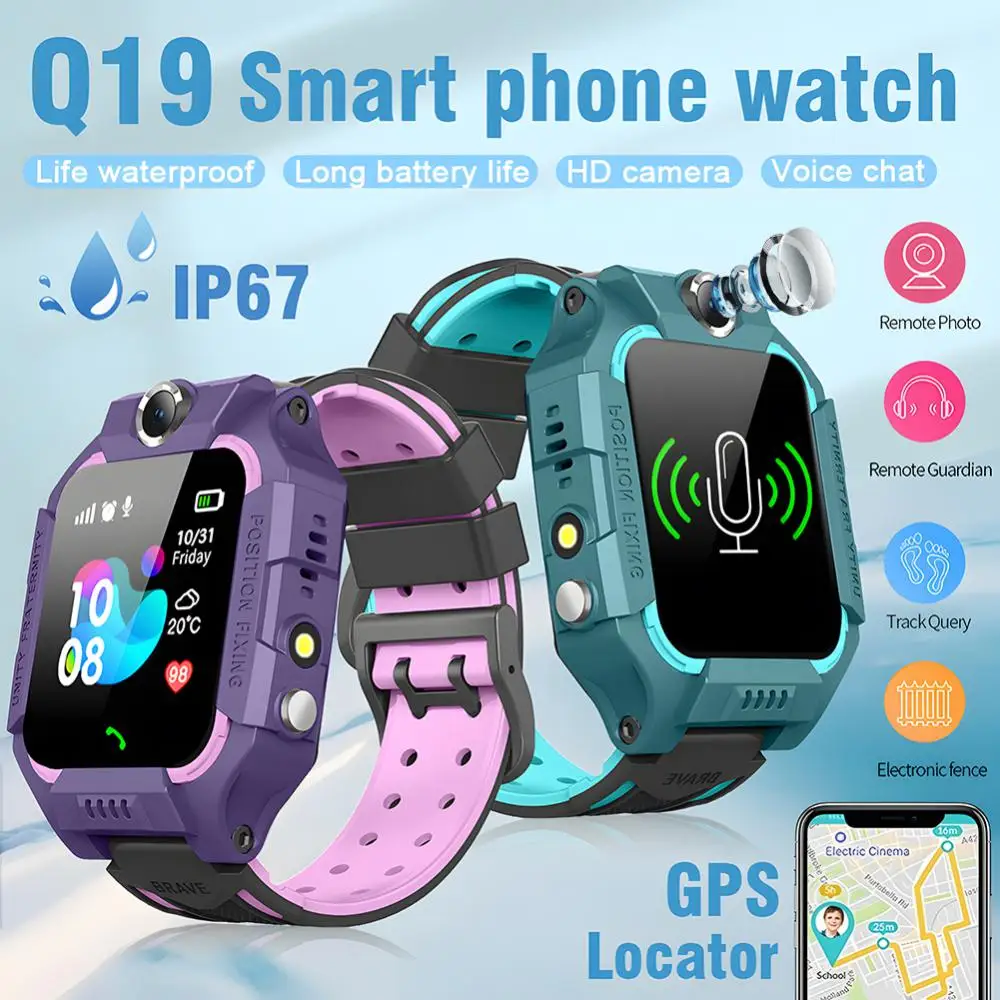 Smartwatch New Watches - ニューキッズ 2 グラムスマートウォッチ SOS LBS トラッカー位置子供のためのスマートウォッチカメラ