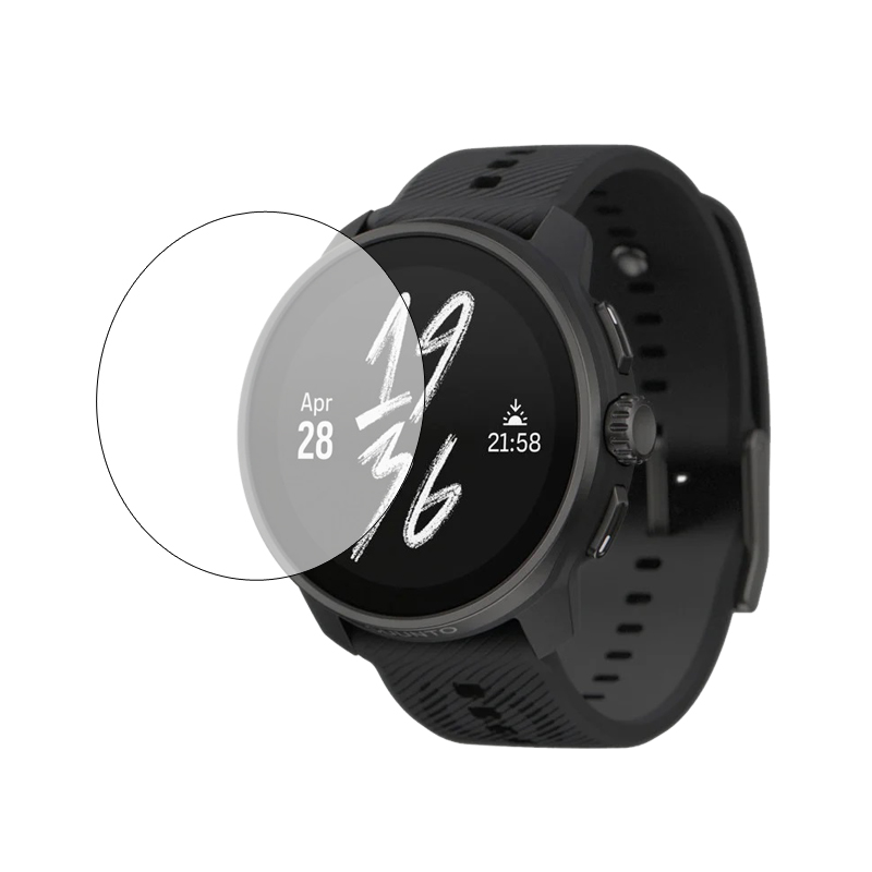 Smartwatch English - スマートウォッチハード強化ガラス保護フィルムガードスントレース/レース S/2 スクリーンプロテクターカバースマートウォッチアクセサリー