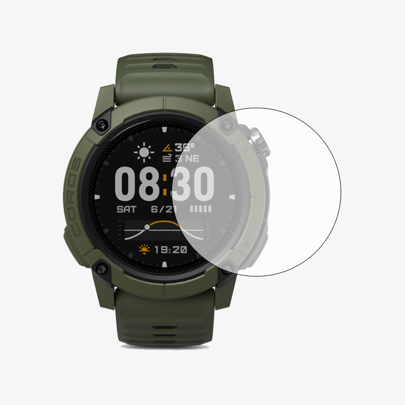 Smartwatch English - スマートウォッチハードガラス保護フィルムガード Coros NOMAD スマートウォッチスクリーンプロテクターカバー保護アクセサリー