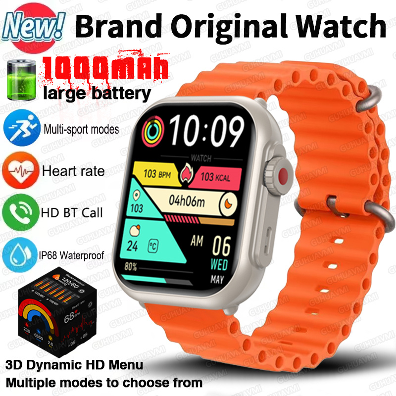 Smartwatch Watches Brands For Women - 2025 腕時計ウルトラ 2 SE 男性女性 1000mAh