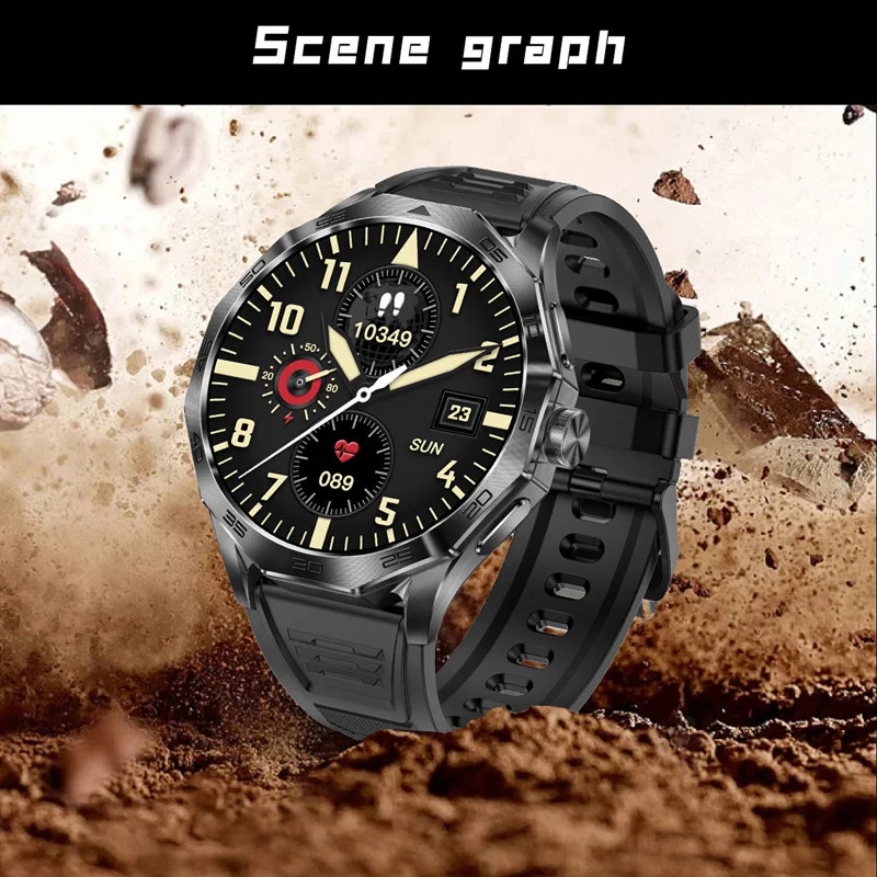 新しいビジネススマートウォッチ男性 HD Bluetooth - Smartwatch Watches Wallpaper のレビューと価格