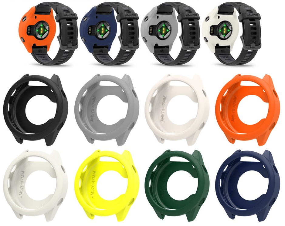 カバレッジプロテクターケースガーミンフォアランナー 970  - Smartwatch English のレビューと価格