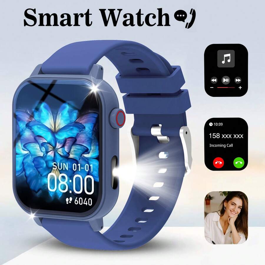 新しい1.83インチ多機能スポーツスマートウォッチ、ワイヤレ - Smartwatch Watches Wallpaper のレビューと価格