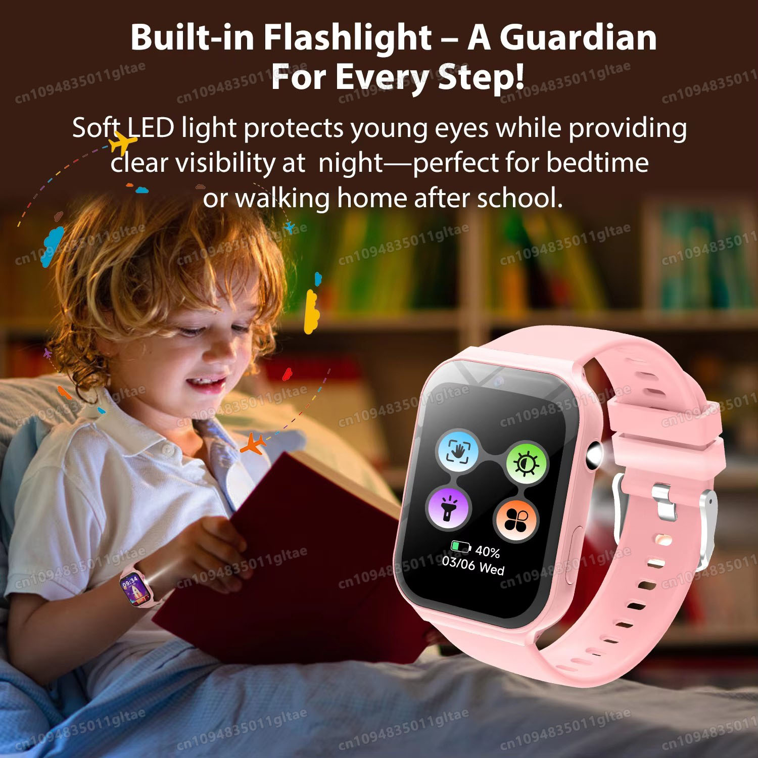 子供向け新型スマートウォッチ HDカメラ フラッシュライト  - Smartwatch Watches Birthday Gift For Girls のレビューと価格