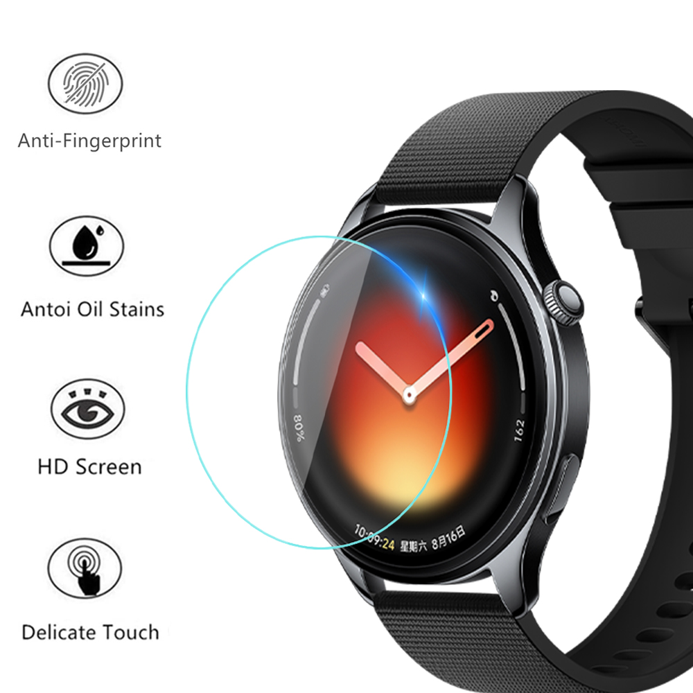 強化ガラス Xiaomi Watch 5 スマートウォッチ用 - Smart Watch Screen Protector のレビューと価格