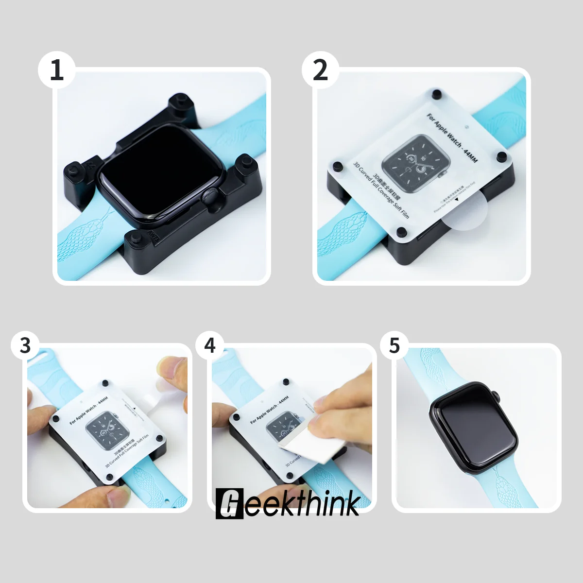 簡単装着ハイドロゲルフィルム Apple Watch Ult - Smart Watch Screen Protector のレビューと価格