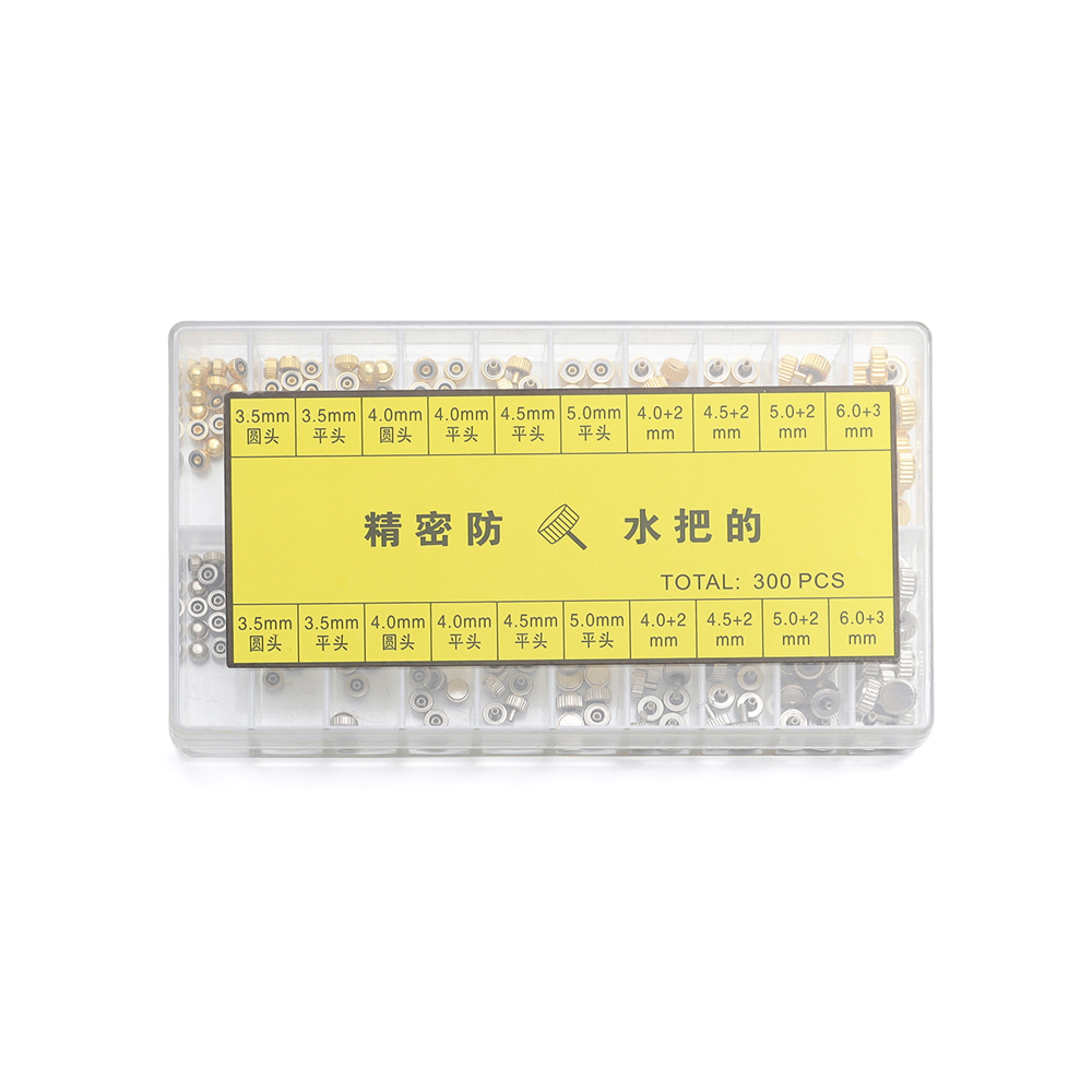 100/300 個時計クラウン交換アクセサリー時計防水フラッ - Watch Crown Stem のレビューと価格