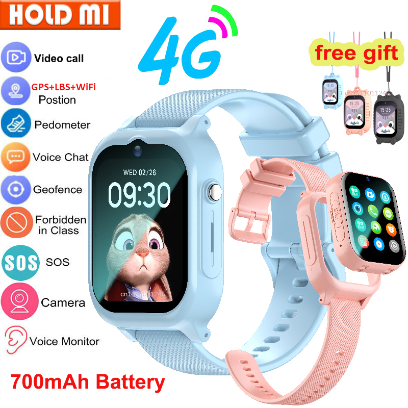 スマートウォッチ キッズ 4G GPS WIFI ビデオ通話 - Smartwatch Watches For Kid Boy のレビューと価格