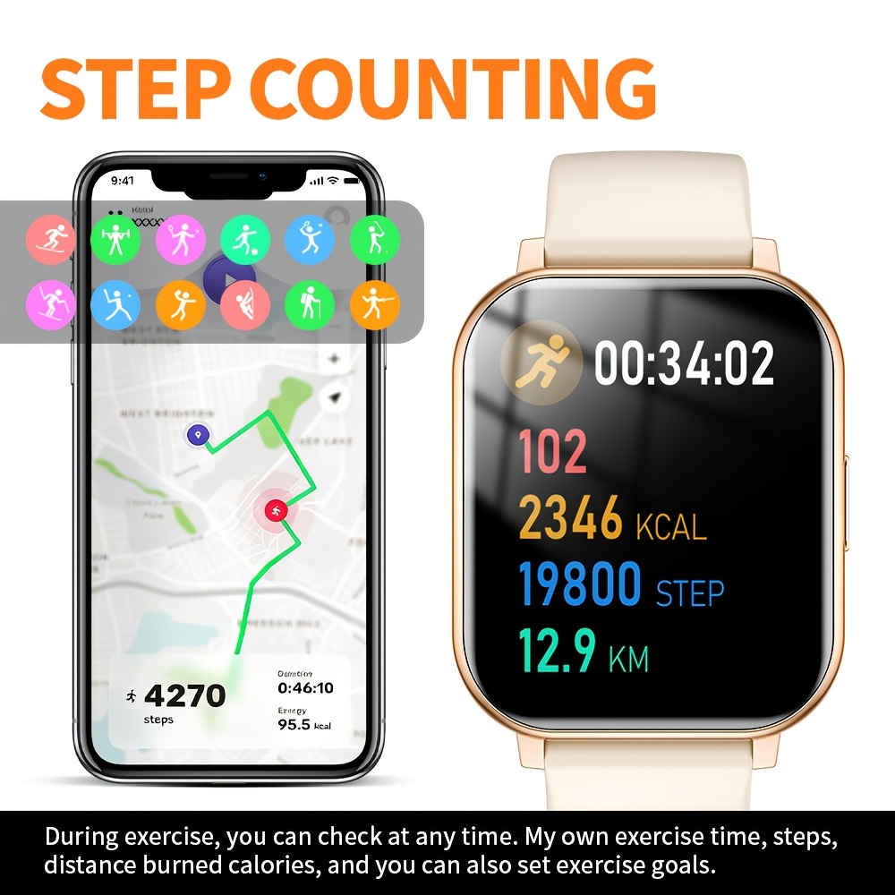 1.83インチHDスクエアスクリーン/ワイヤレス通話/260 - Smartwatch Watches Wallpaper のレビューと価格