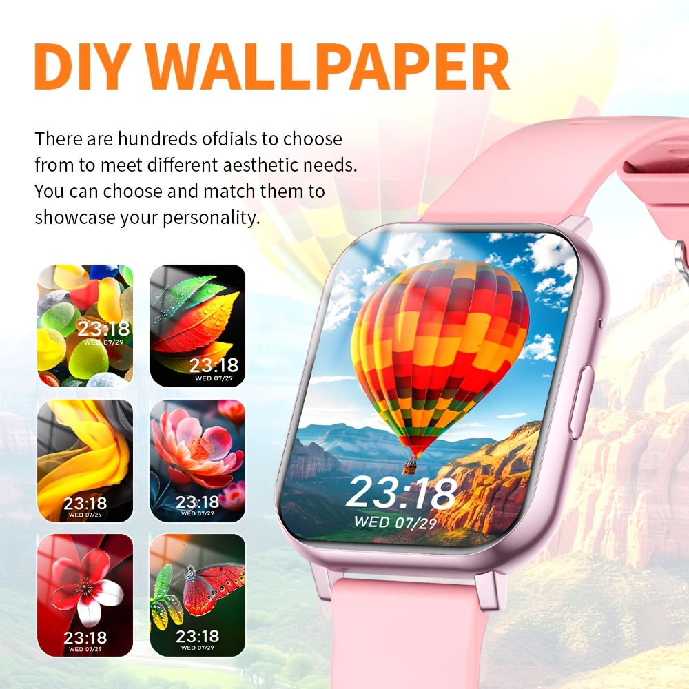1.83インチHDスクエアスクリーン/ワイヤレス通話/260 - Smartwatch Watches Wallpaper のレビューと価格