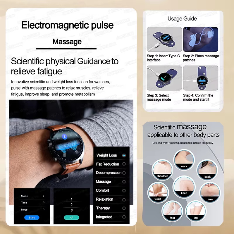 2026年最新アップグレード版 パルスセラピー健康チェックス - Smartwatch Watches Brands For Women のレビューと価格