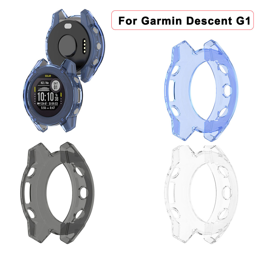 TPU 時計保護ケースカバーガーミンディセント G1 ソフト - Smartwatch English のレビューと価格