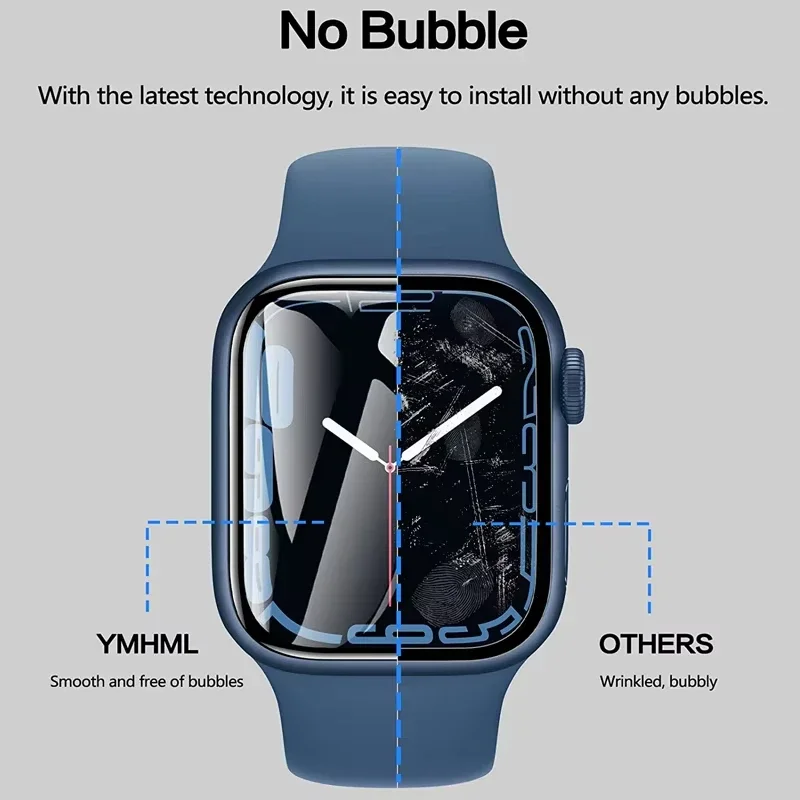 プロテクターフィルム Apple Watch 44 ミリメー - Smart Watch Screen Protector のレビューと価格