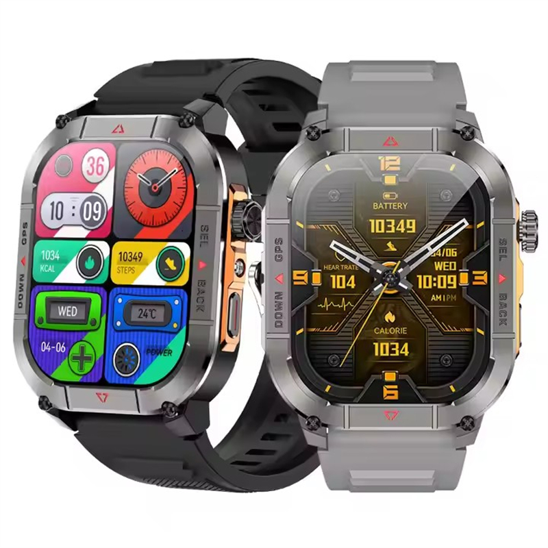 新型HK84メンズスマートウォッチ AMOLED アウトドア - Smartwatch New Watches のレビューと価格