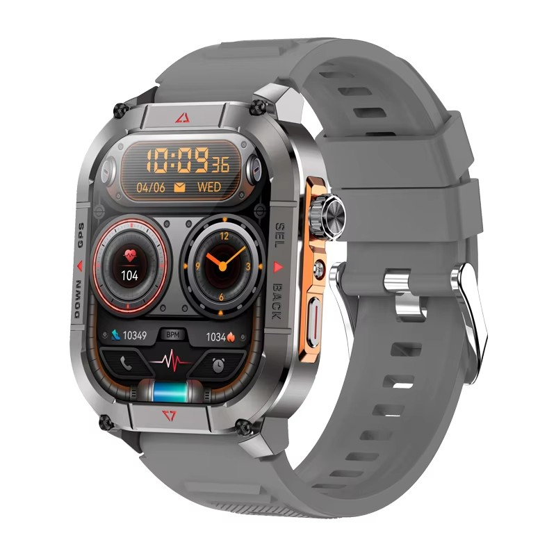 新型HK84メンズスマートウォッチ AMOLED アウトドア - Smartwatch New Watches のレビューと価格