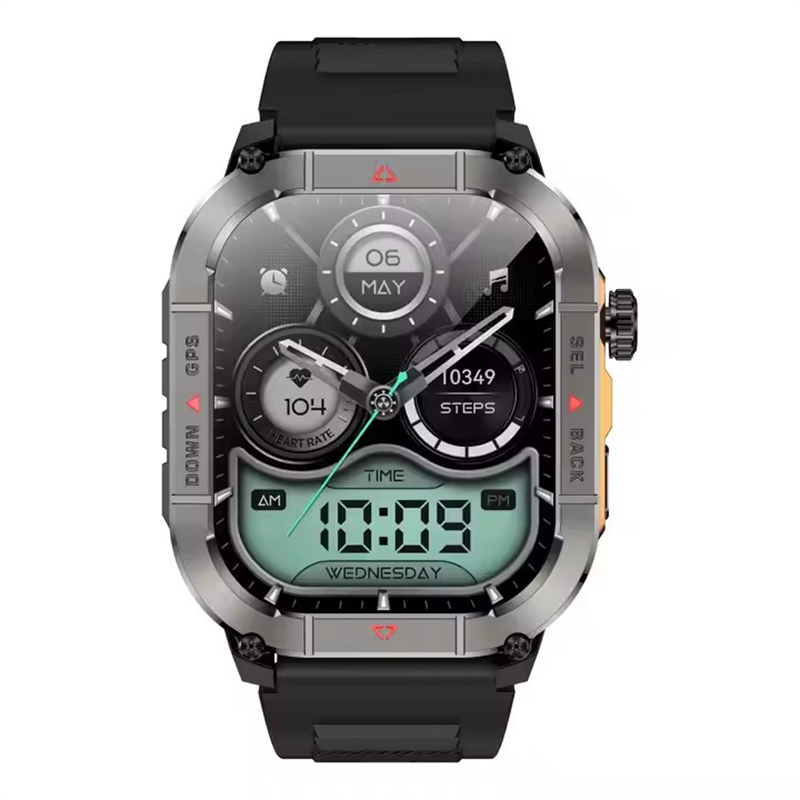 新型HK84メンズスマートウォッチ AMOLED アウトドア - Smartwatch New Watches のレビューと価格