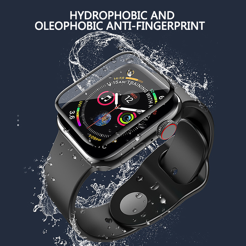 アップルウォッチ用スクリーンプロテクター,フル強化フィルム, - Smart Watch Screen Protector のレビューと価格