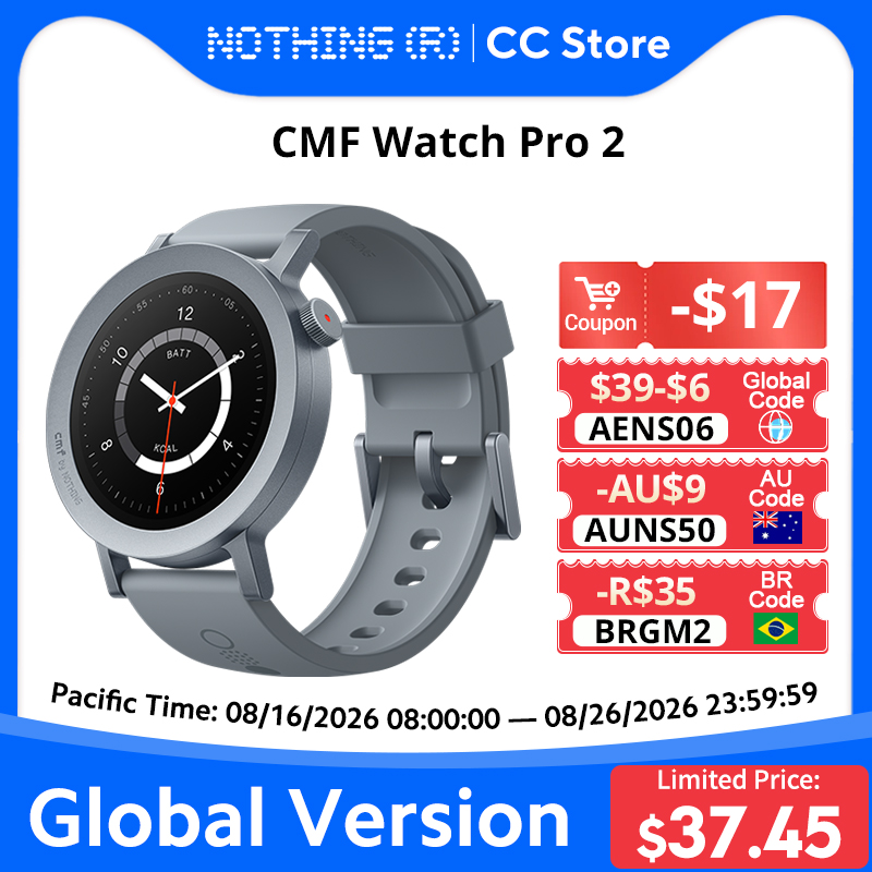 グローバル版 Nothing CMF Watch Pro 2 - Smartwatch Noise Watches のレビューと価格