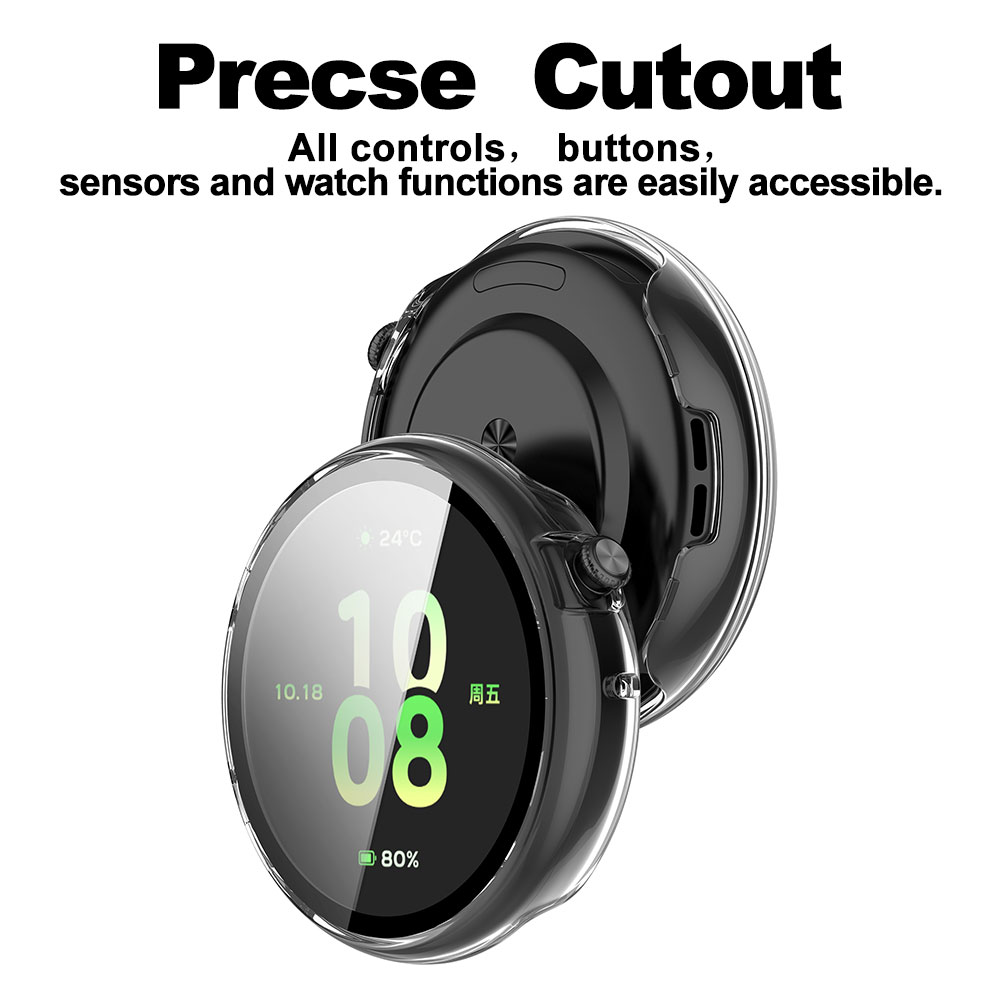 PC ケース + 強化ガラス Honor Watch Fit - Smartwatch English のレビューと価格