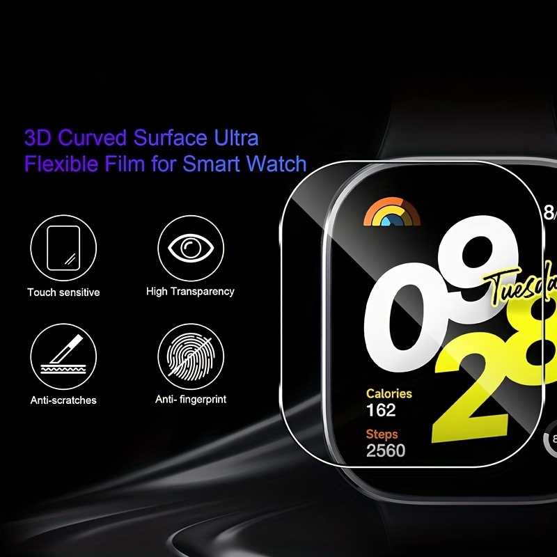 3-5 個プレミアム強化ガラス Xiaomi Redmi W - Smart Watch Screen Protector のレビューと価格