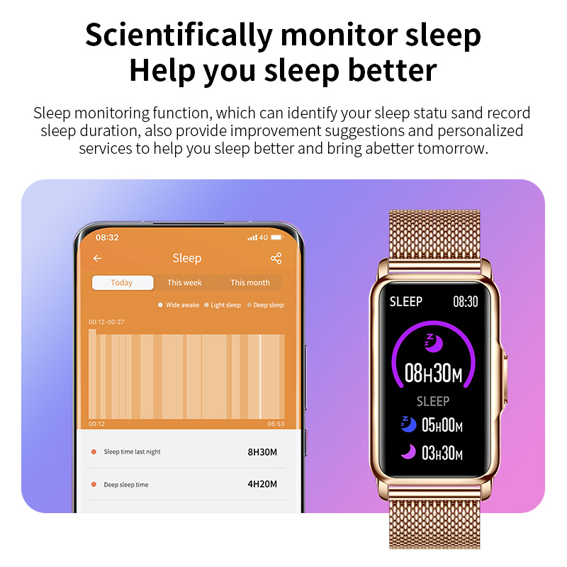 Lige-女性のための防水スマートウォッチ,健康モニタリング - Smartwatch Watches Brands For Women のレビューと価格