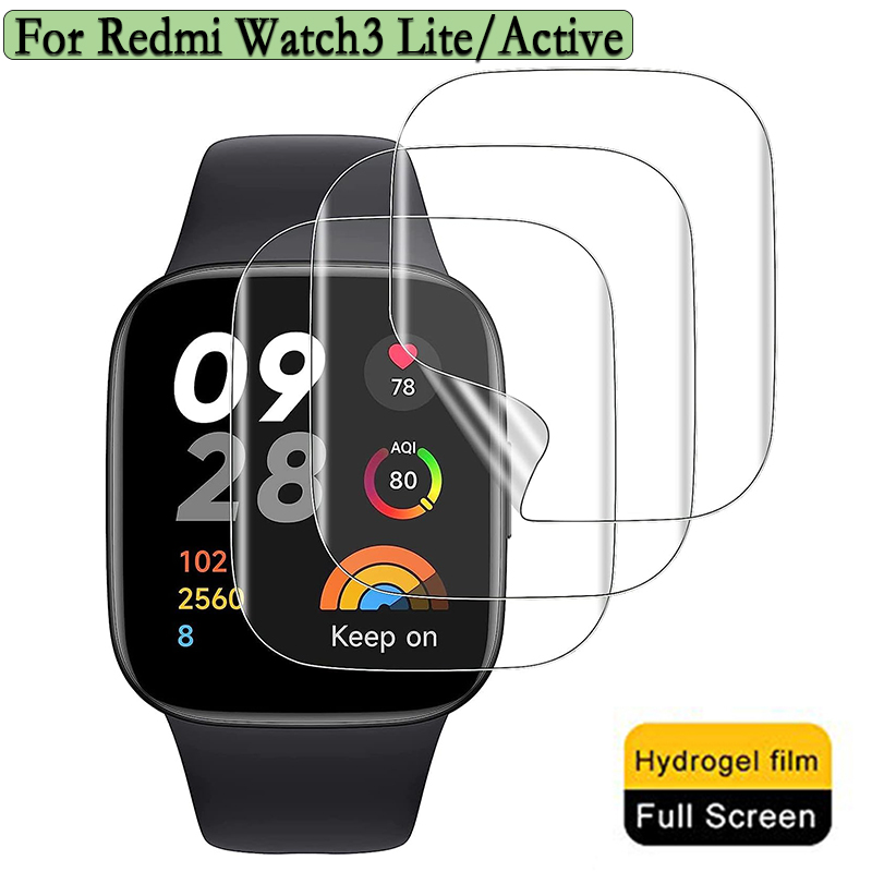 3/6 個ヒドロゲル保護フィルム Redmi Watch 3 - Smart Watch Screen Protector のレビューと価格