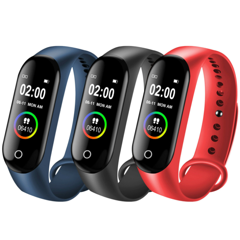 女性用m4スマートウォッチ,ledディスプレイ付きスポーツリ - Smartwatch Watches Brands For Women のレビューと価格