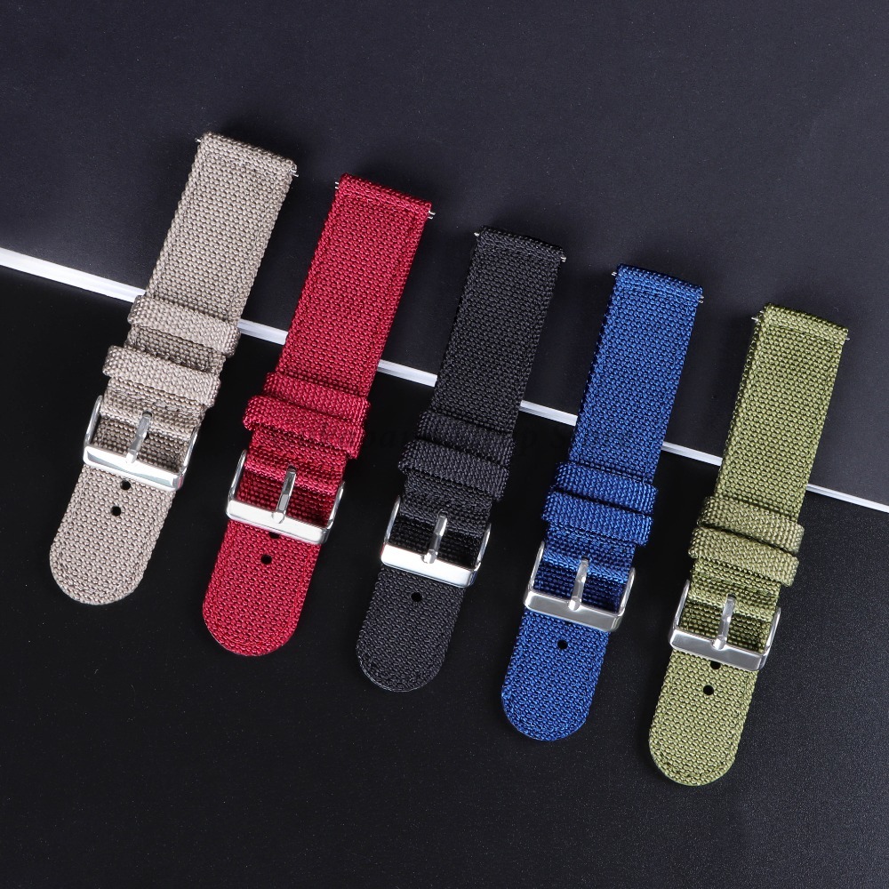 男性と女性のためのナイロンストラップ,キャンバス,ユニバーサ - Nato Strap Nylon のレビューと価格