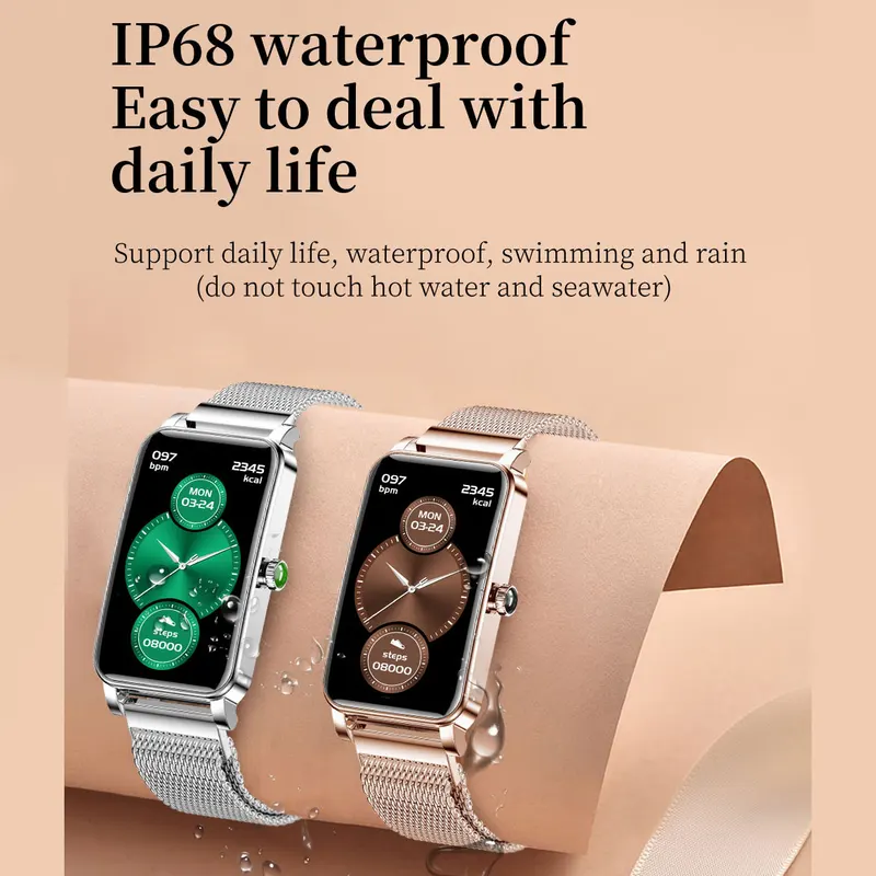 女性用高級スマートウォッチ 電話接続 インタラクティブ音楽  - Smartwatch Watches Wallpaper のレビューと価格