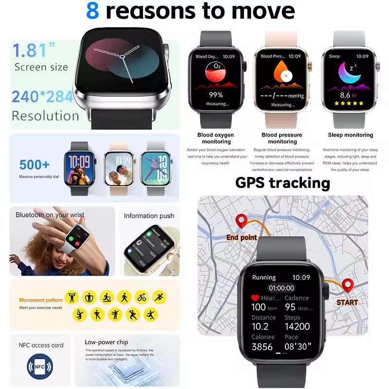 スマートウォッチ ダイヤル 通話応答 カロリー追跡 心拍数モ - Smartwatch Watches Brands For Women のレビューと価格