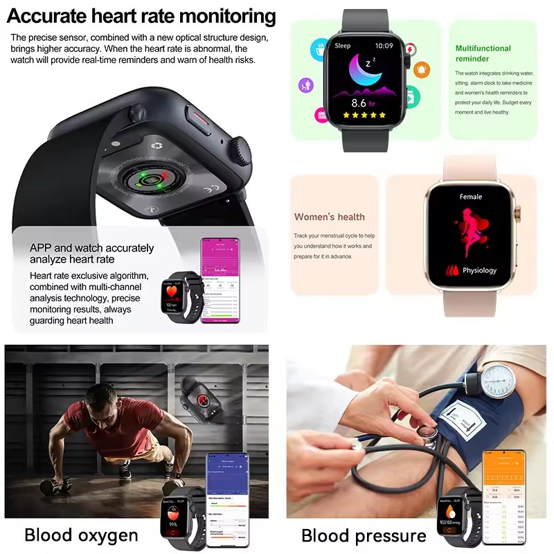 スマートウォッチ ダイヤル 通話応答 カロリー追跡 心拍数モ - Smartwatch Watches Brands For Women のレビューと価格