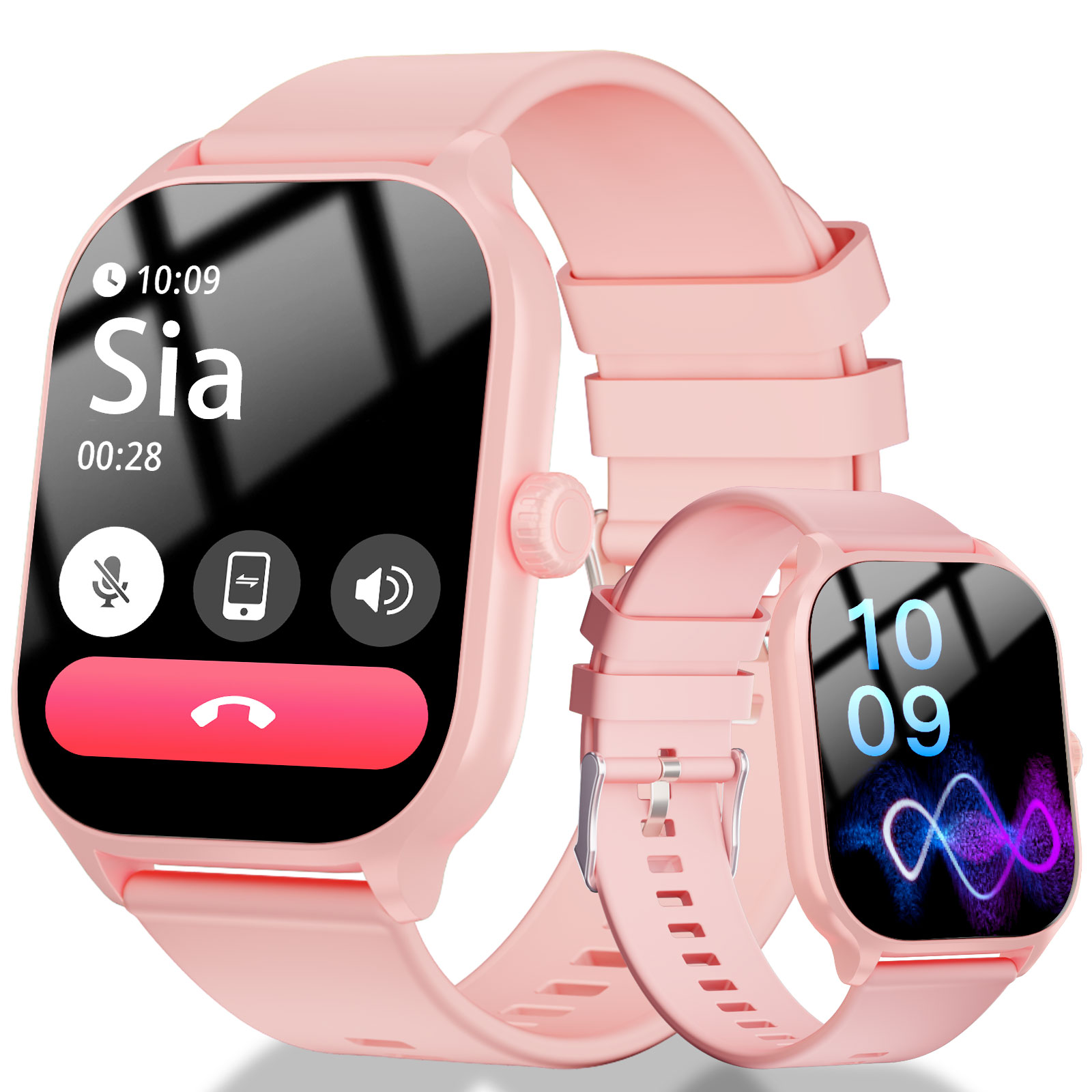 IPhoneおよびAndroid用のアラーム付きワイヤレスス - Smartwatch Watches Wallpaper のレビューと価格