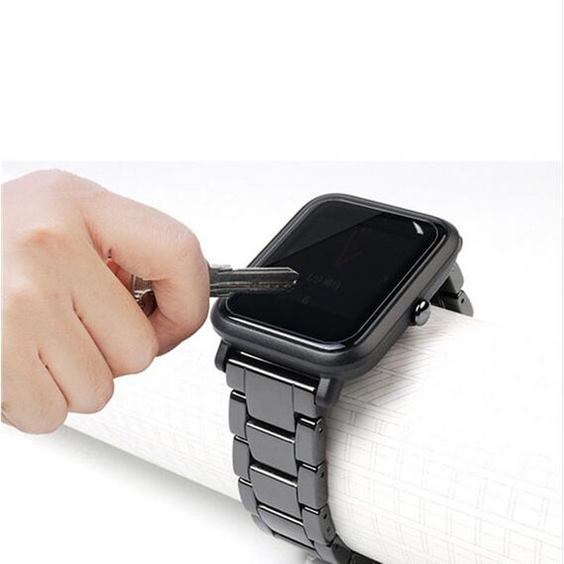 スマートウォッチ用の保護フィルム,xiaomi huami  - Smartwatch English のレビューと価格