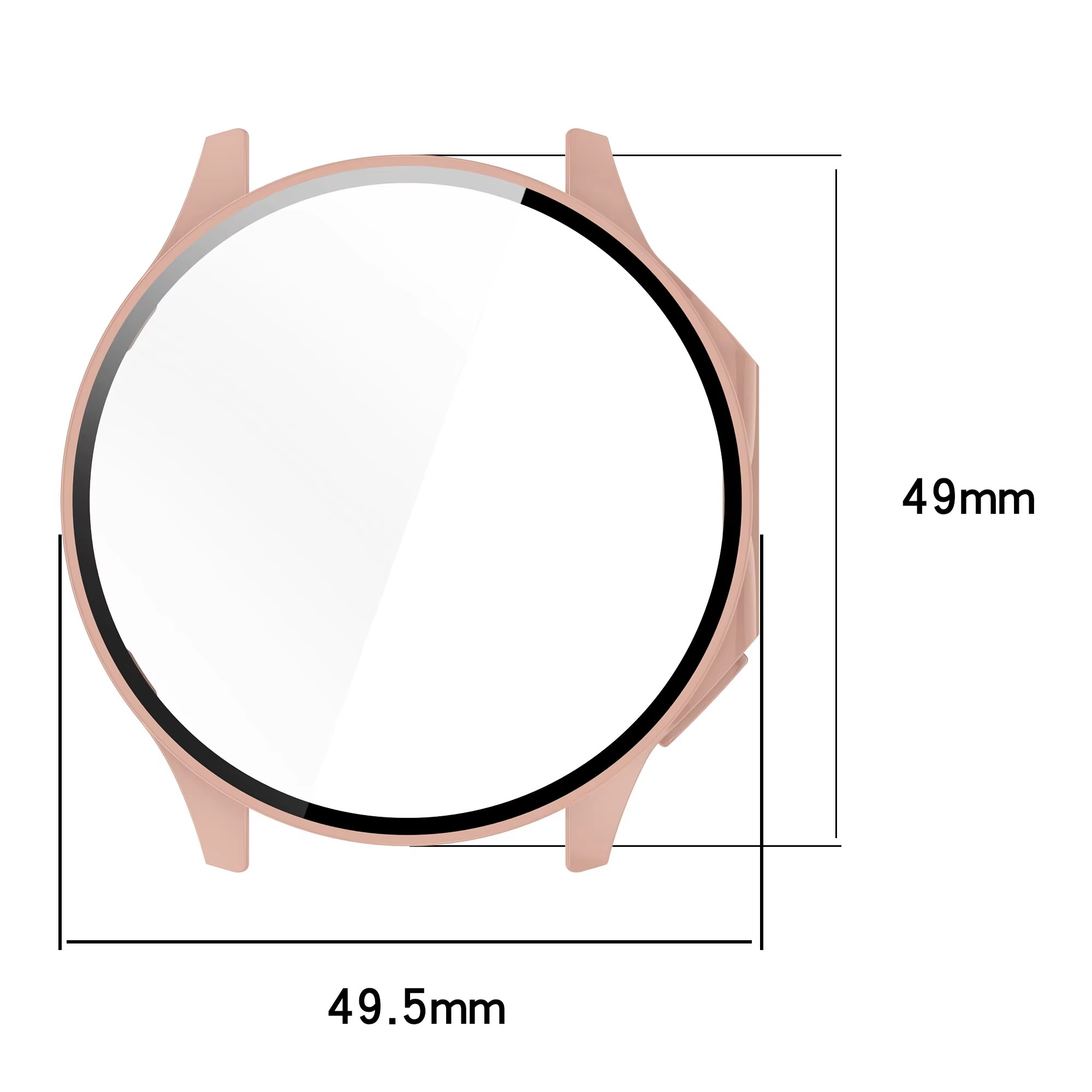 Oppo 時計 X アクセサリー新しいガラス + ケース O - Smartwatch New Watches のレビューと価格