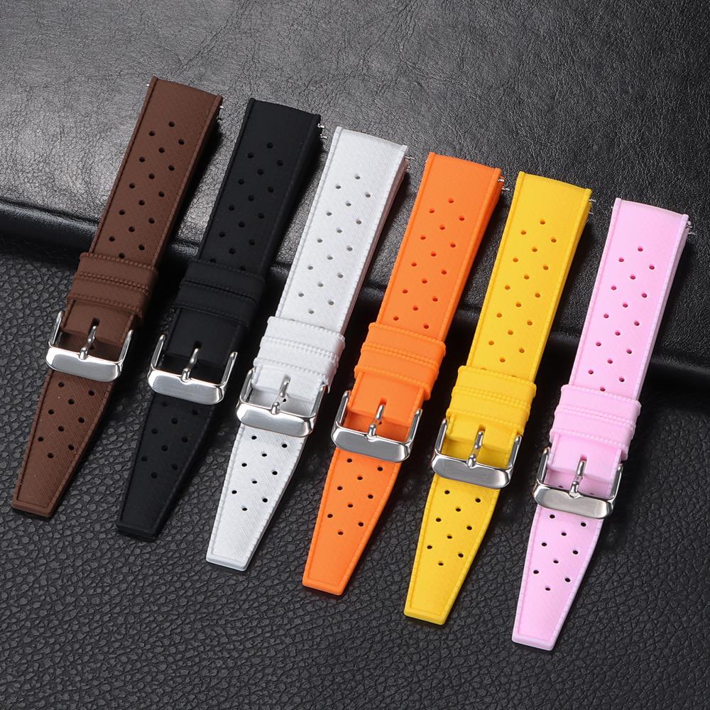 18mm 20mm 22mm トロピカルシリコンウォッチバン - Citizen Watches Smartwatch のレビューと価格