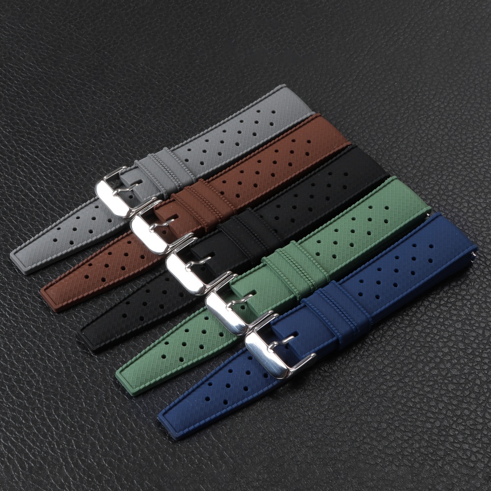 18mm 20mm 22mm トロピカルシリコンウォッチバン - Citizen Watches Smartwatch のレビューと価格