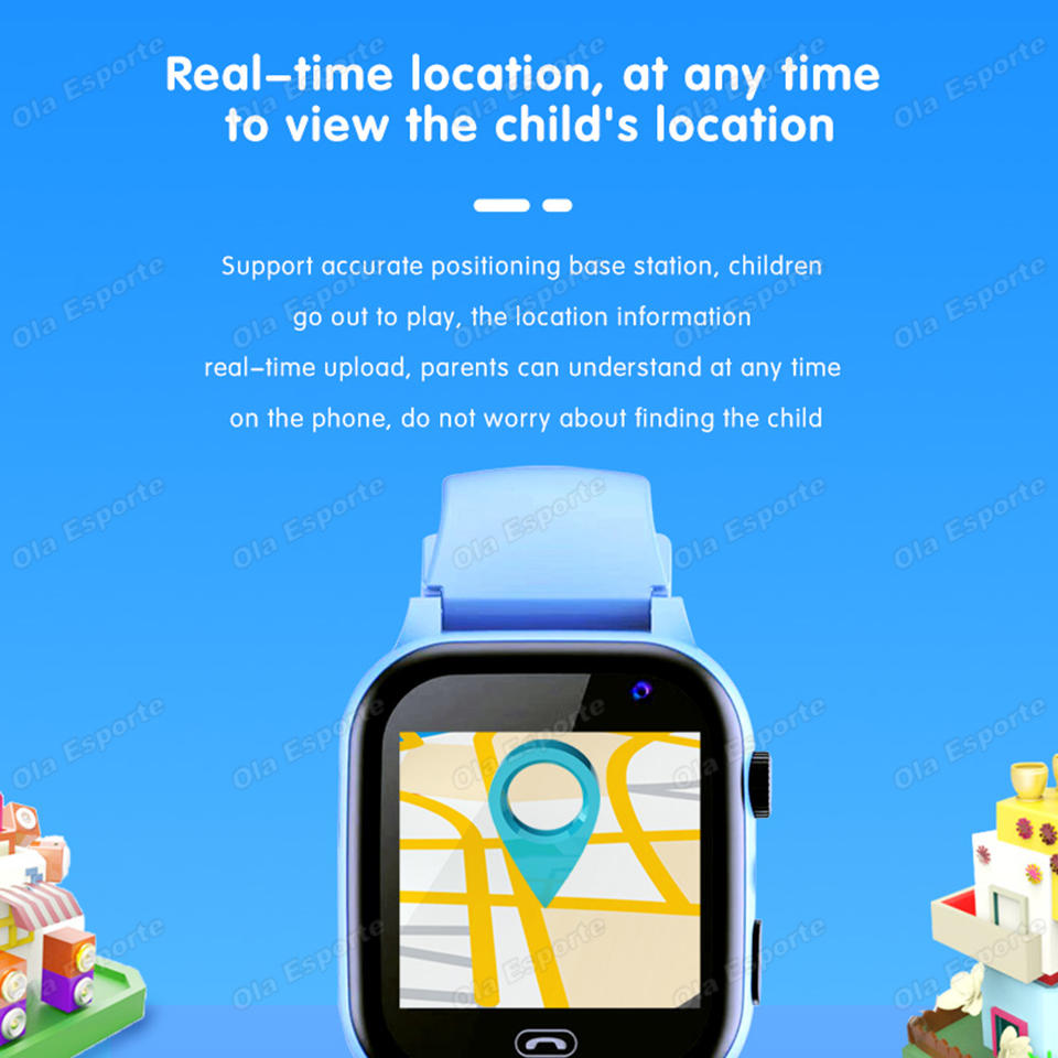 2026年新型ミニキッズフォン 4G SIMカード 2Gイン - Smartwatch Watches Birthday Gift For Girls のレビューと価格