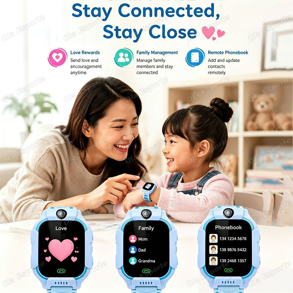 2026年新型5GキッズGPSスマートウォッチ SOSコール - Smartwatch Watches For Kid Boy のレビューと価格