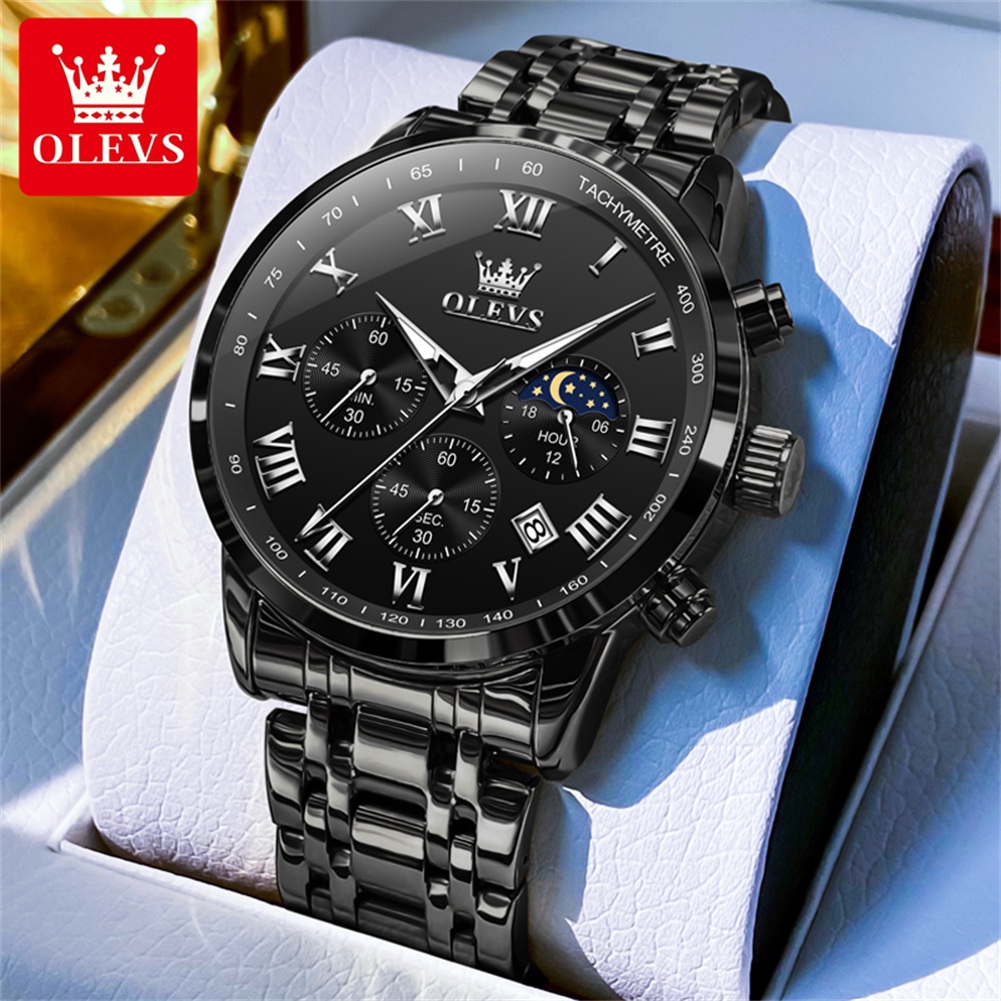 OLEVS 5529 トップブランド メンズ腕時計 防水 夜 - Smartwatch New Watches のレビューと価格