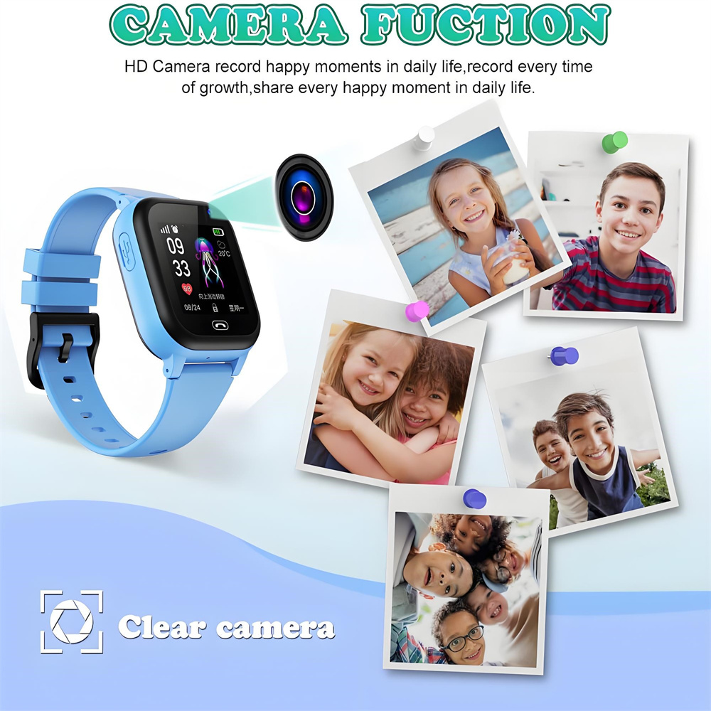 キッズスマートウォッチ GPS トラッカー位置情報 SOS  - Smartwatch Watches Birthday Gift For Girls のレビューと価格