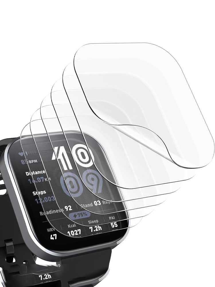 スクリーンプロテクター Amazfit bip 6 ケースス - Smart Watch Screen Protector のレビューと価格