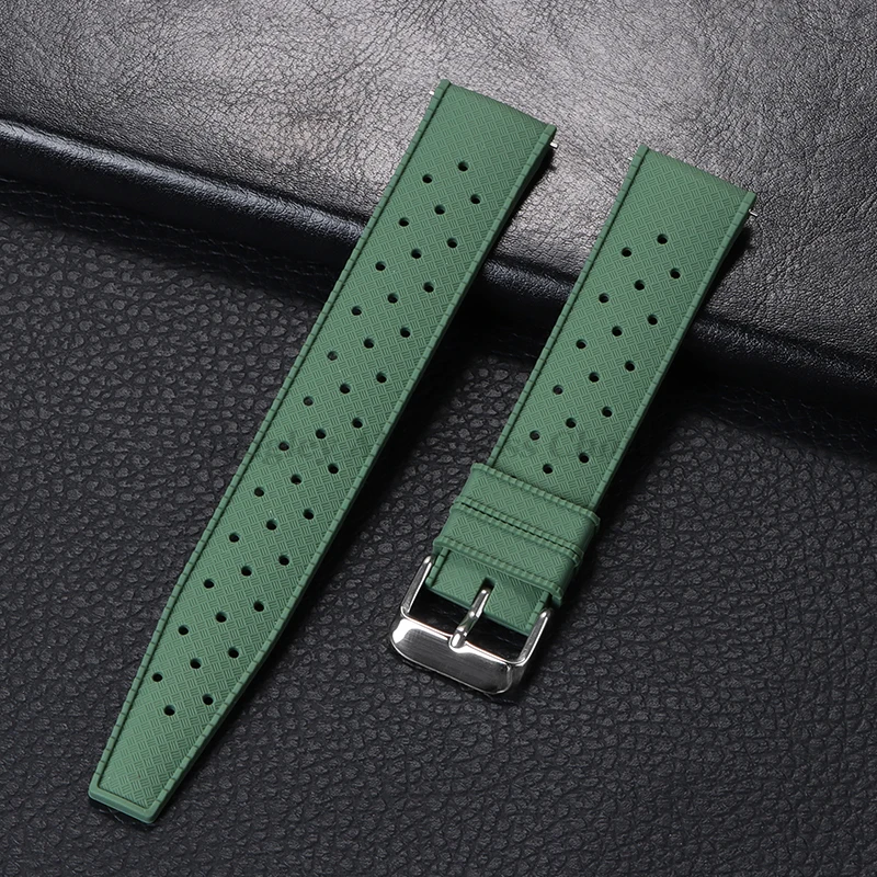 トロピカルシリコン時計バンドクイックリリース時計バンド 18 - Citizen Watches Smartwatch のレビューと価格