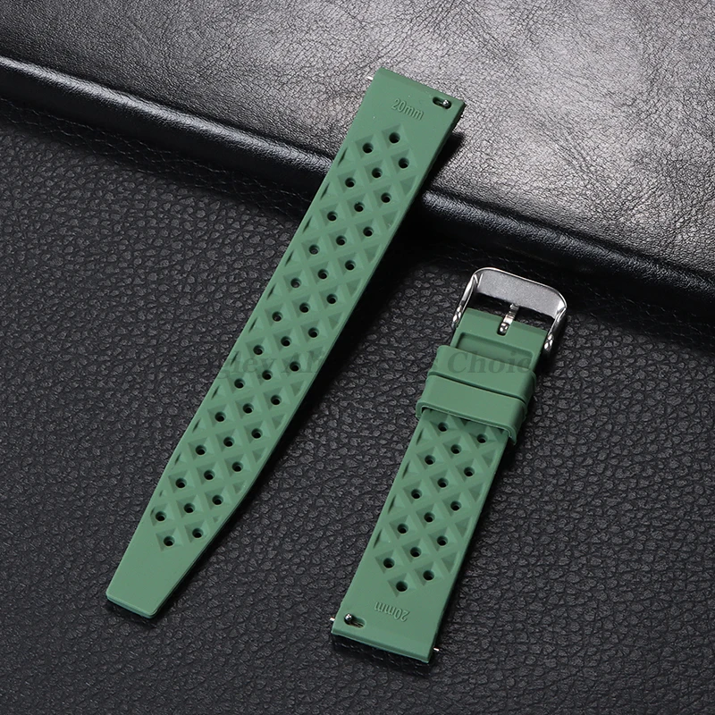 トロピカルシリコン時計バンドクイックリリース時計バンド 18 - Citizen Watches Smartwatch のレビューと価格