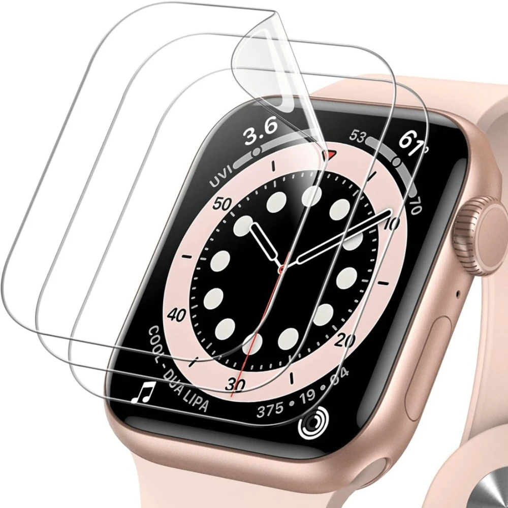 3枚入り ハイドロゲルフィルム Apple Watch 9  - Smart Watch Screen Protector のレビューと価格
