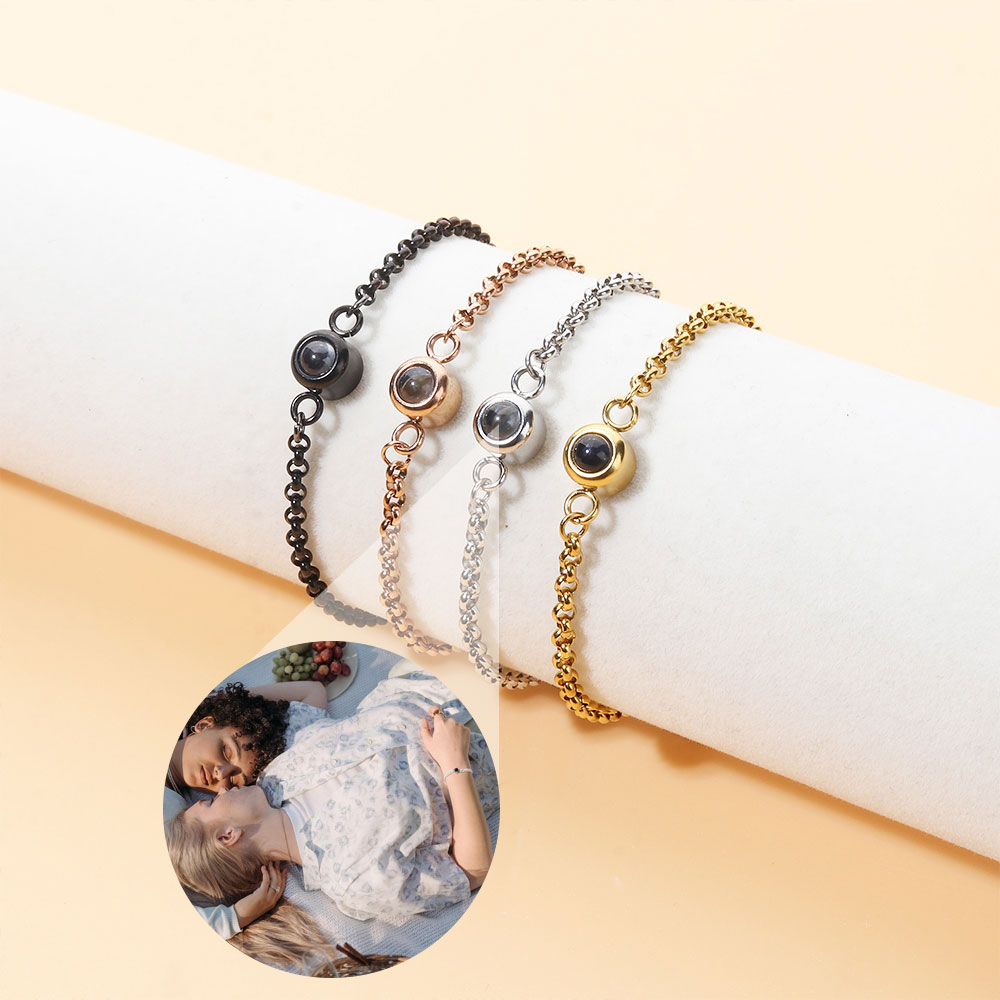 写真入りカスタムフォトブレスレット ステンレススチール パー - Bracelet Link Remover のレビューと価格