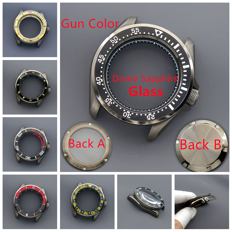 ガンカラー SKX007 SKX009 メンズ腕時計ケースフ - Vintage Digital Watch のレビューと価格
