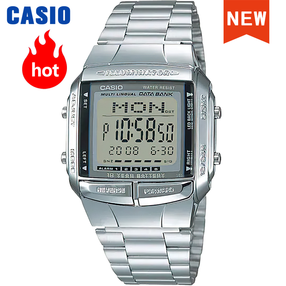 カシオ メンズ腕時計 トップブランド 高級セット 防水 クラ - Vintage Digital Watch のレビューと価格